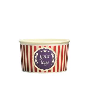 ice cream 8oz, 245ml, candle cup